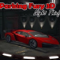 Parkplatz Fury 3D Nacht Dieb